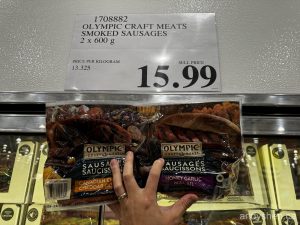 1708882 - Olympic Craft Meats Smoked Sausages 2x600g - $15.99